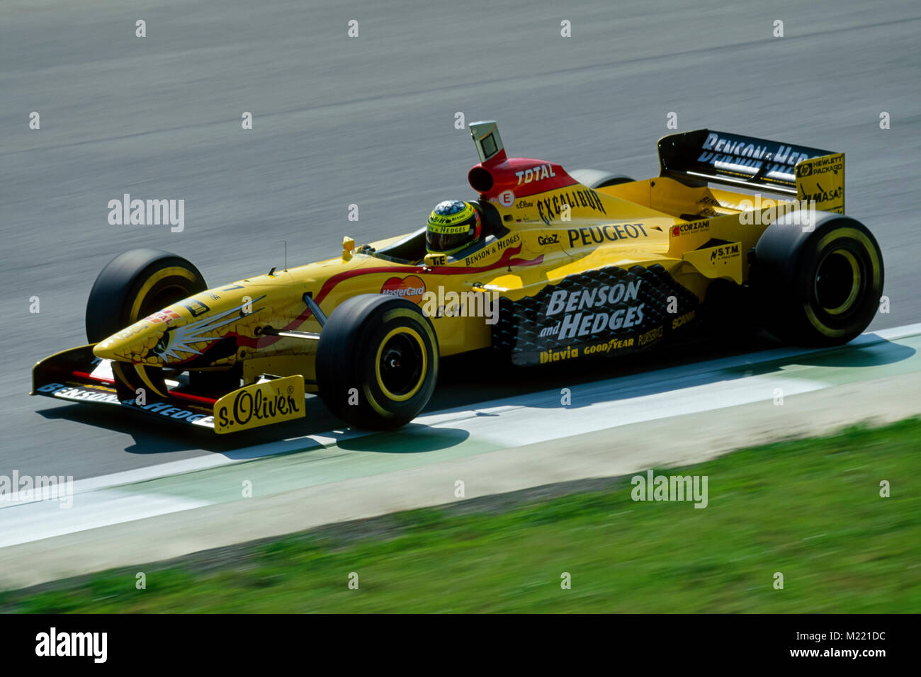 F1,Ralf Schumacher, Jordan Peugeot, Austria GP 1997, A1 Ring Stock Photo -  Alamy