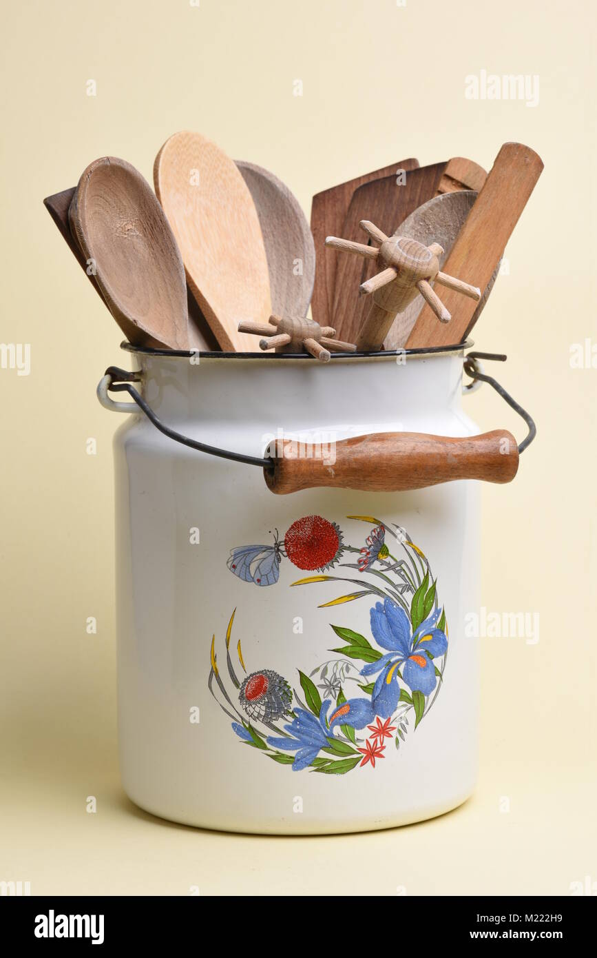 Wooden Lidcooking Utensils, Wooden Kitchen Soup Pot