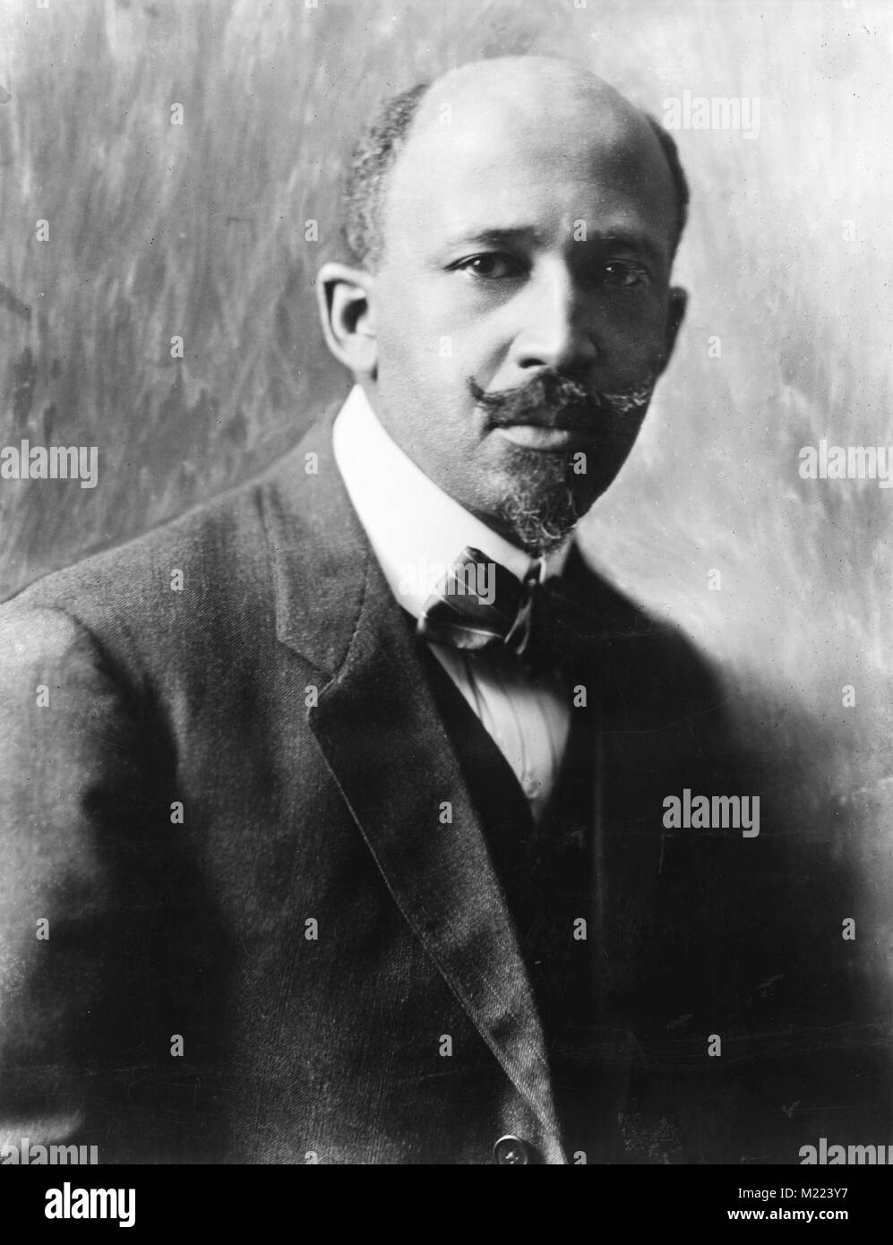 William Edward Burghardt 'W. E. B.' Du Bois (1868 – 1963) American sociologist, historian, civil rights activist, author, writer 1918 Stock Photo