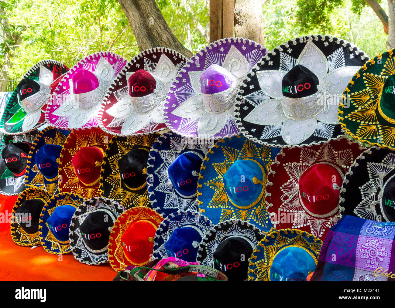mexican hats Mexico Stock Photo Alamy