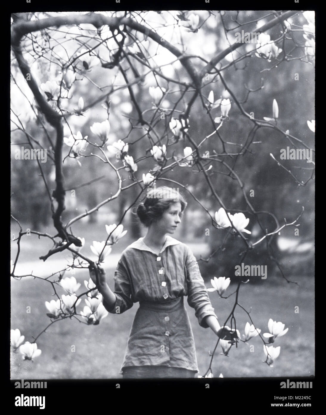 Edna St. Vincent Millay (1892 – 1950) American poet and playwright Stock Photo