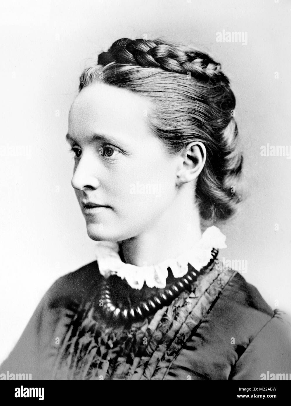 Millicent Fawcett. Portrait of the British suffragist, Dame Millicent Garrett Fawcett (1847-1929) Stock Photo