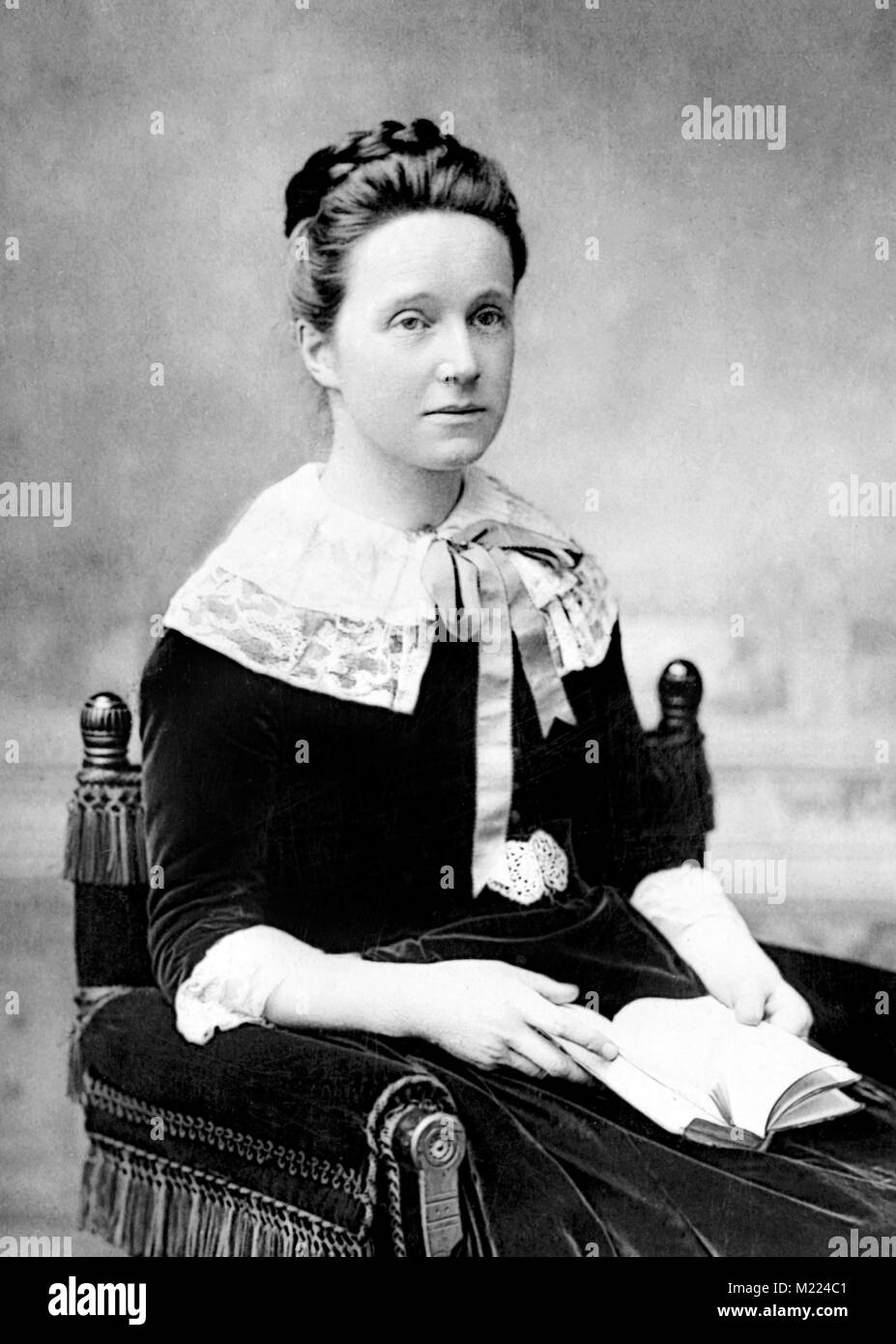 Millicent Fawcett. Portrait of the British suffragist, Dame Millicent Garrett Fawcett (1847-1929) Stock Photo