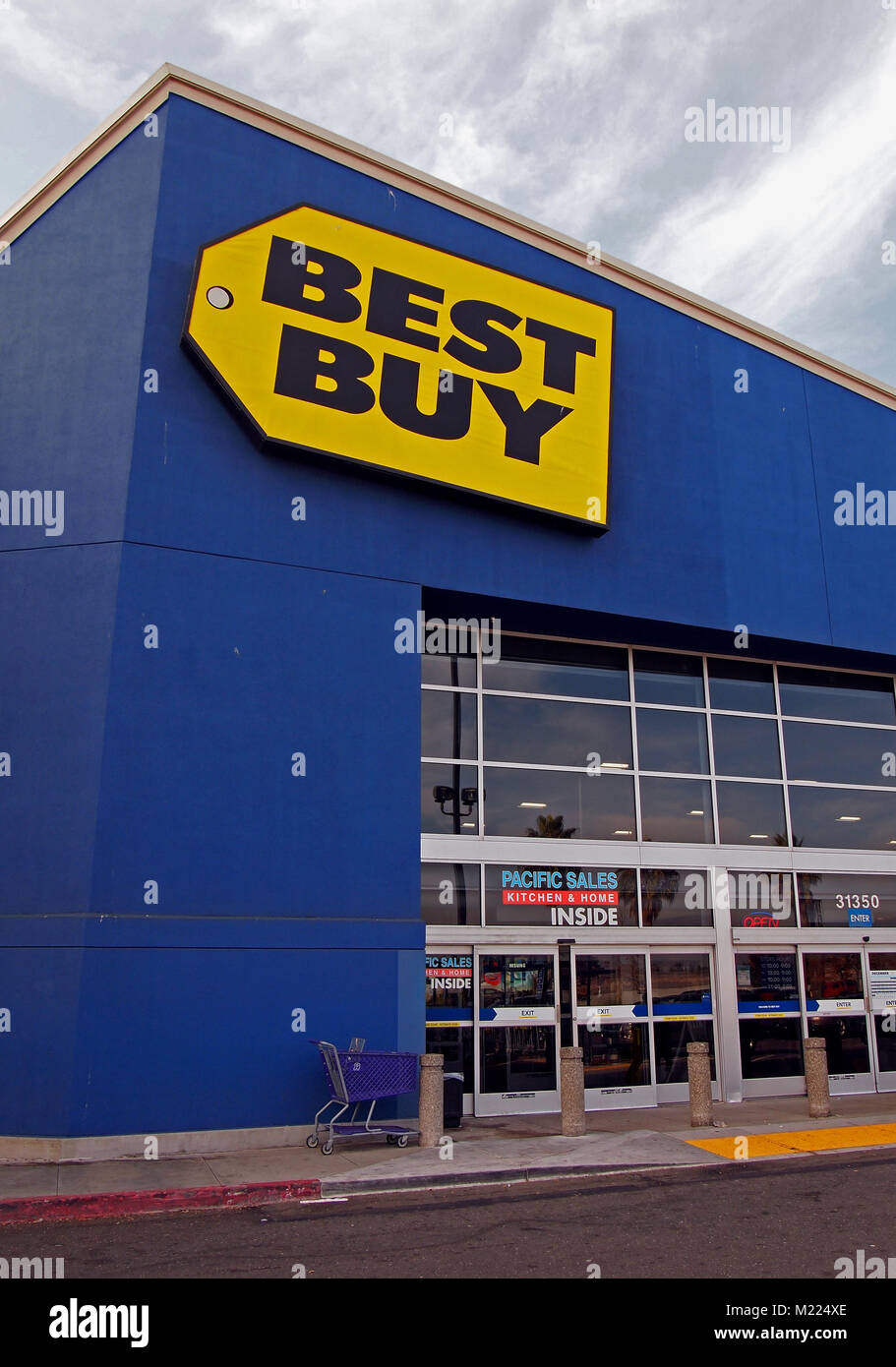 Best Buy consumer electronics Store, Union Landing, Union City, California, USA Stock Photo