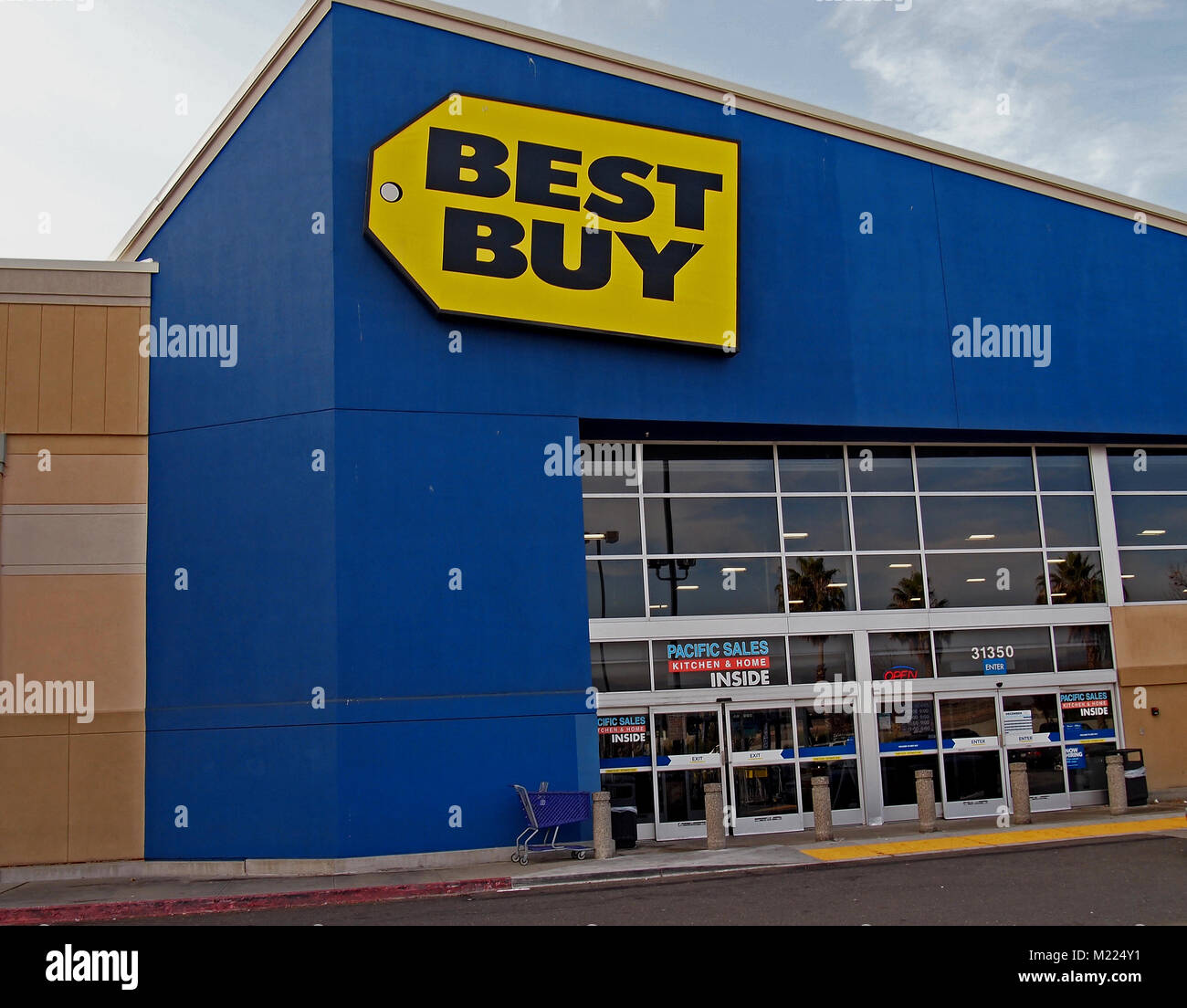 Best Buy consumer electronics Store, Union Landing, Union City, California, USA Stock Photo