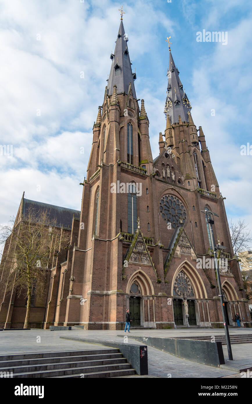 Saint Catherine's Cathedral, Eindhoven Stock Photo