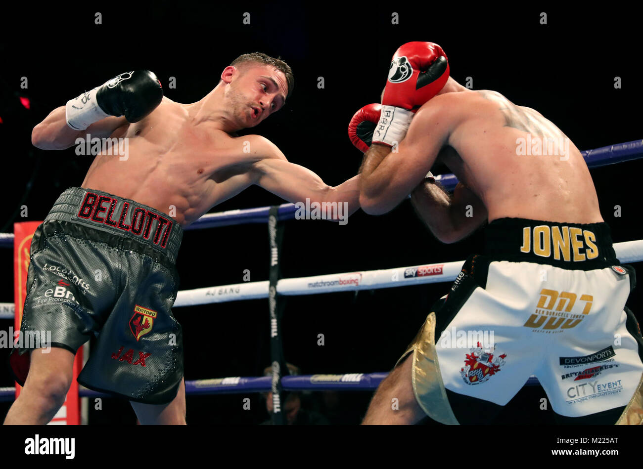 Reece Belotti (left) and Ben Jones during the Commonwealth ...