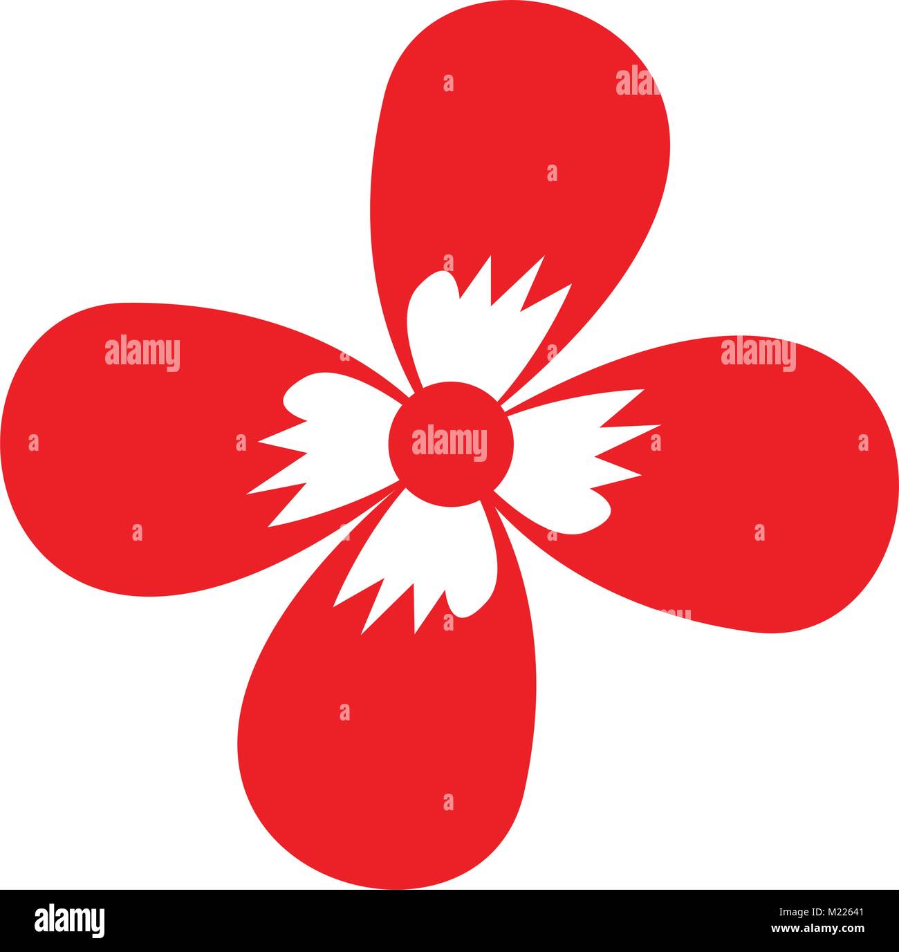 Isolated flower image Stock Vector Image & Art - Alamy