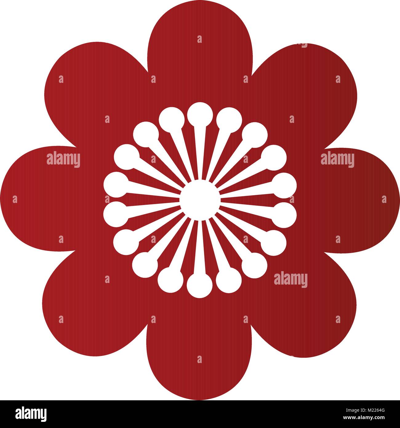 Isolated flower image Stock Vector Image & Art - Alamy