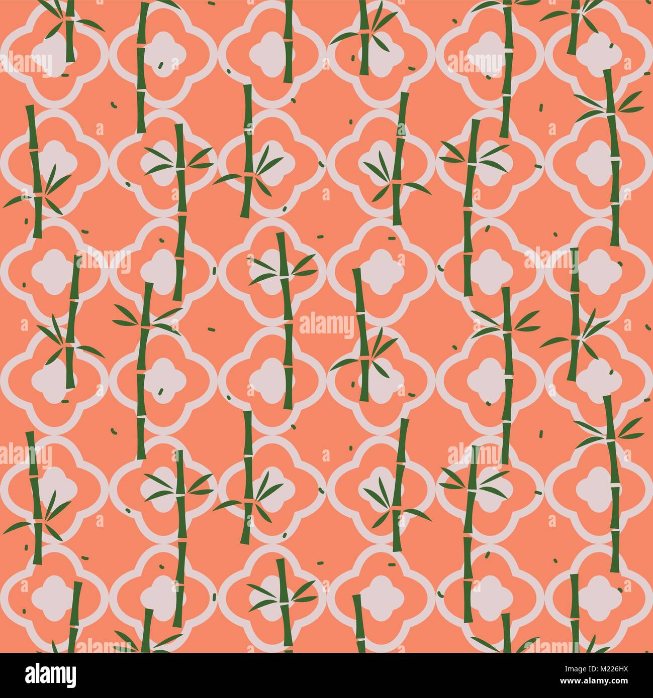 Bamboo plant asian seamless pattern Stock Vector Image & Art - Alamy