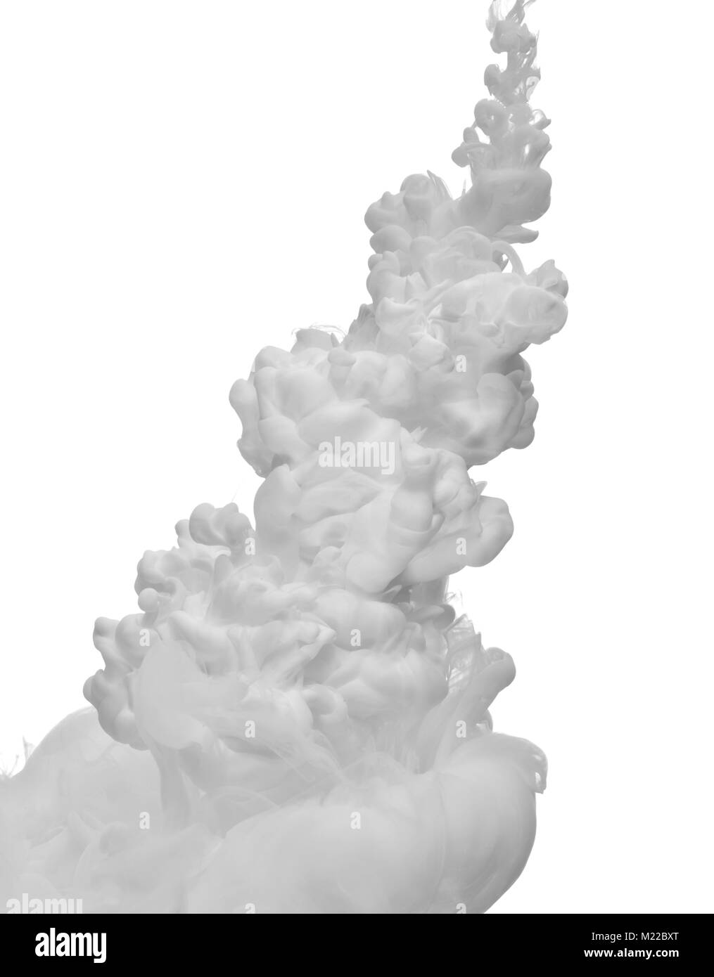 white paint in water Stock Photo Alamy