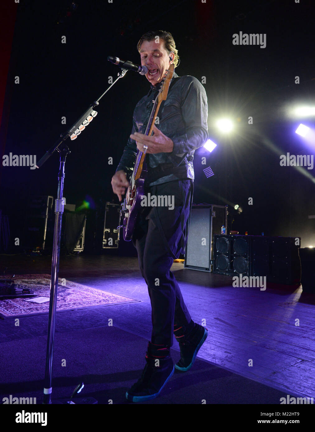 MIAMI BEACH, FL - APRIL 22: Gavin Rossdale of Bush performs at The ...