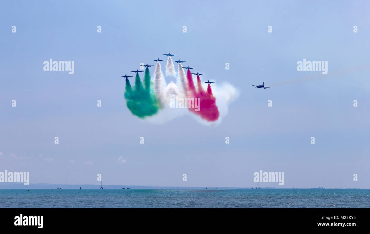 Frecce Tricolori (Tricolour Arrows) Italian acrobatic aircraft team