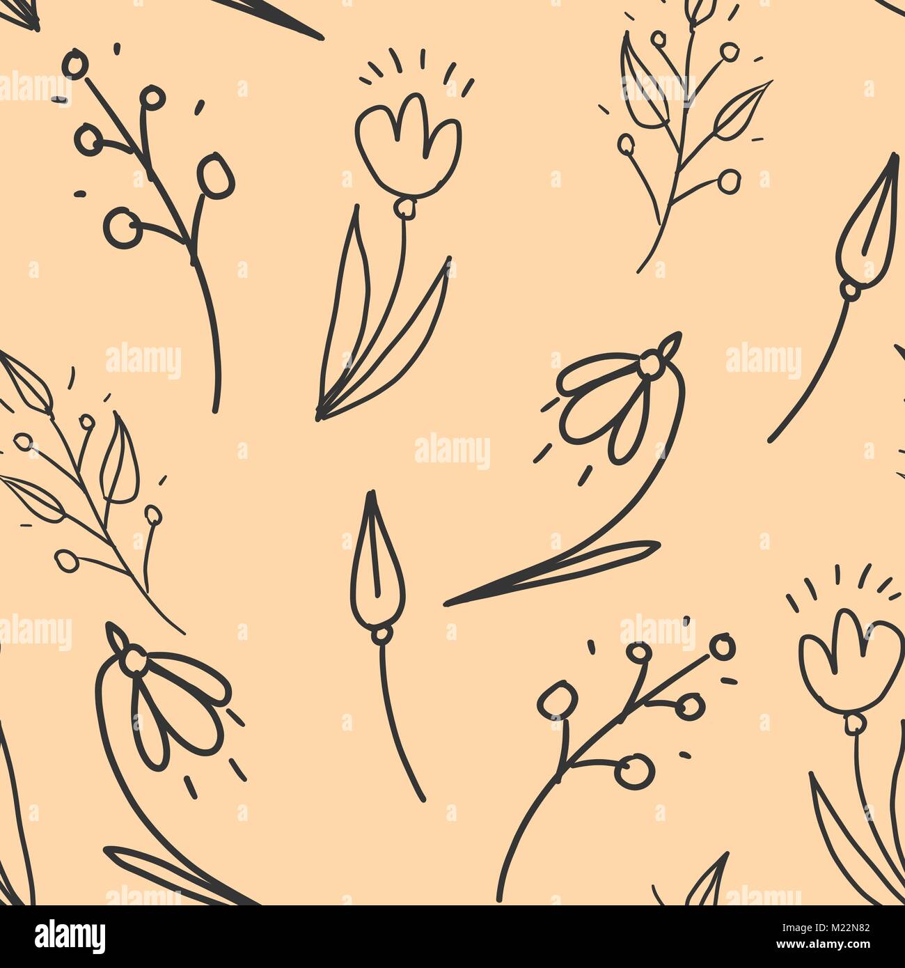 Flower styling background Stock Vector Images - Alamy