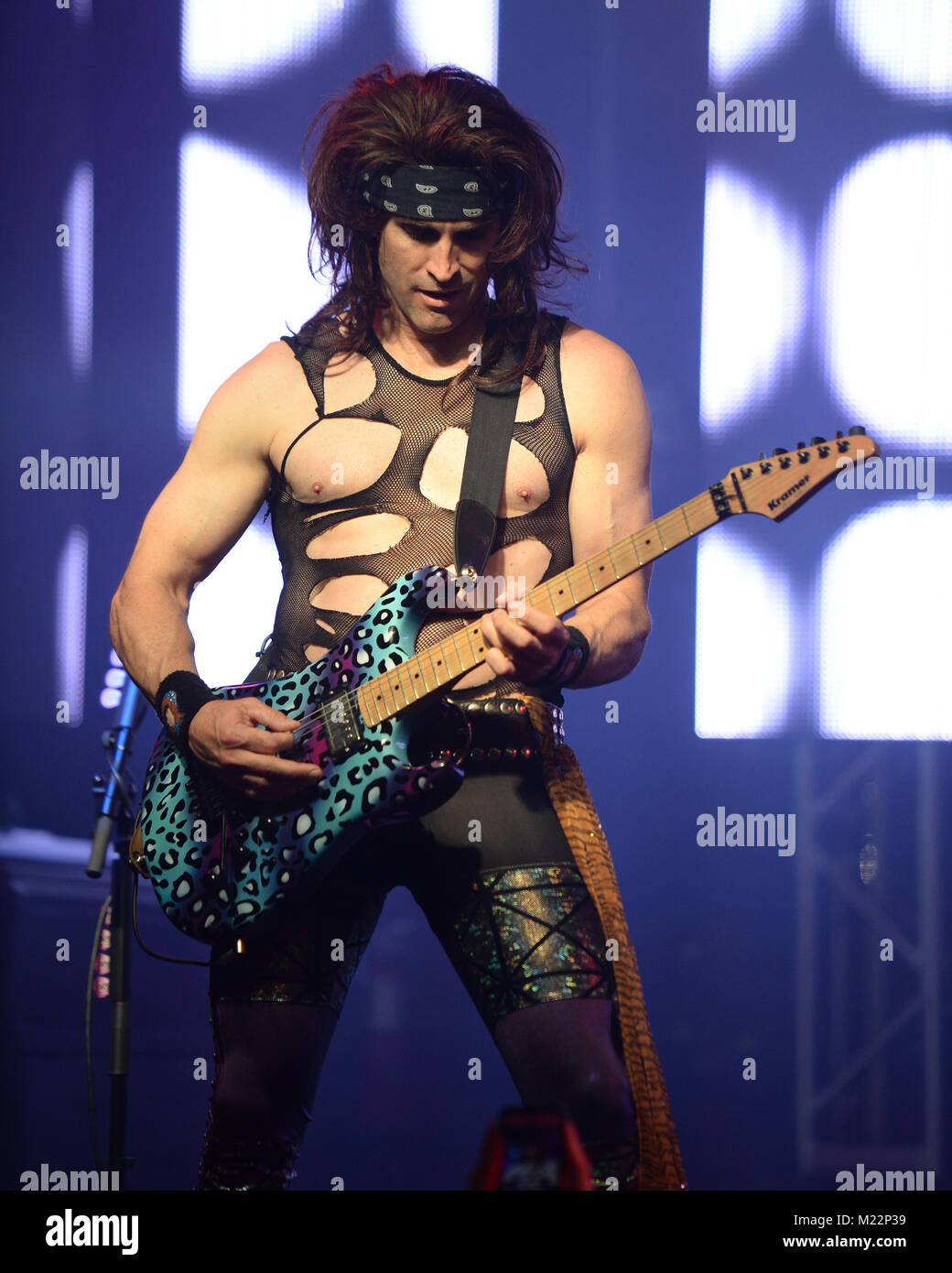 Fort Lauderdale Fl March 14 Satchel Of Steel Panther Performs At Stock Photo Alamy