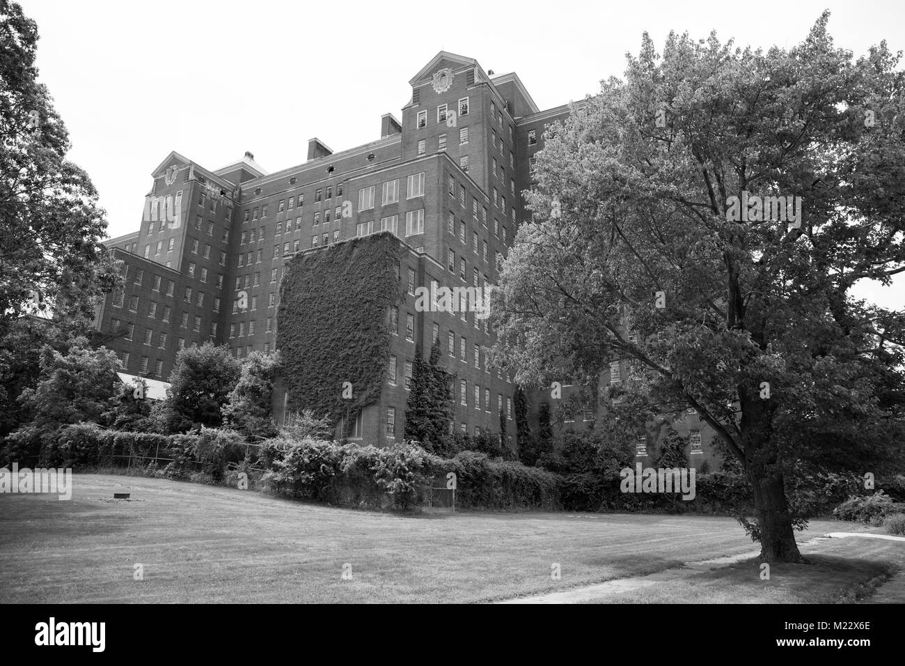 Kings Park Asylum. New York City. US Stock Photo Alamy