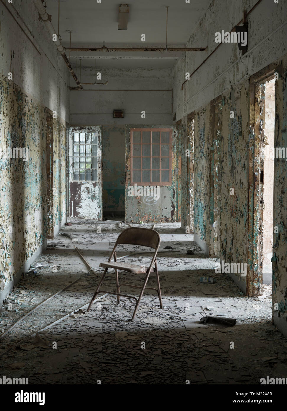 Kings Park Asylum. New York City. US Stock Photo Alamy