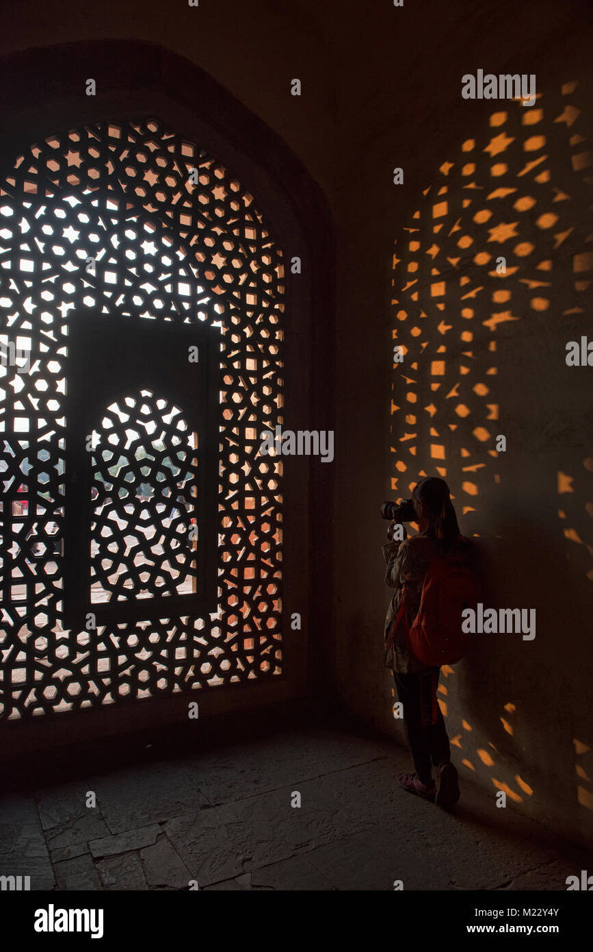 Humayun tomb interior hi-res stock photography and images - Alamy