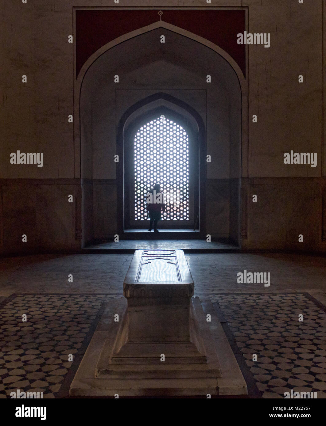 Inside humayuns tomb new delhi hi-res stock photography and images - Alamy
