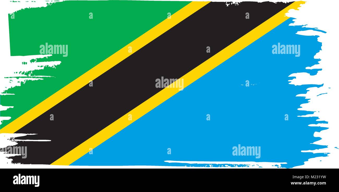 Tanzania flag, vector illustration Stock Vector Image & Art - Alamy