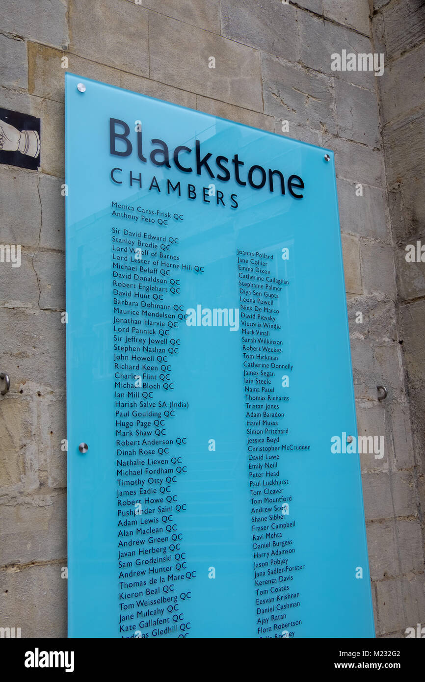 Blackstone chambers hires stock photography and images Alamy