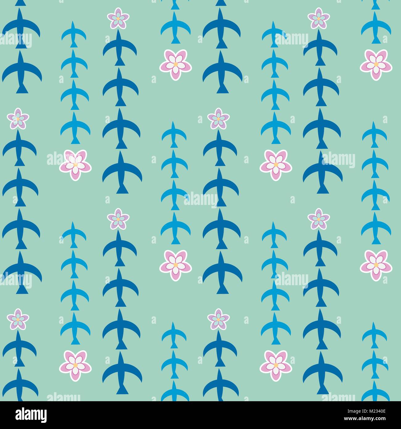 Birds seamless pattern Stock Vector Image & Art - Alamy