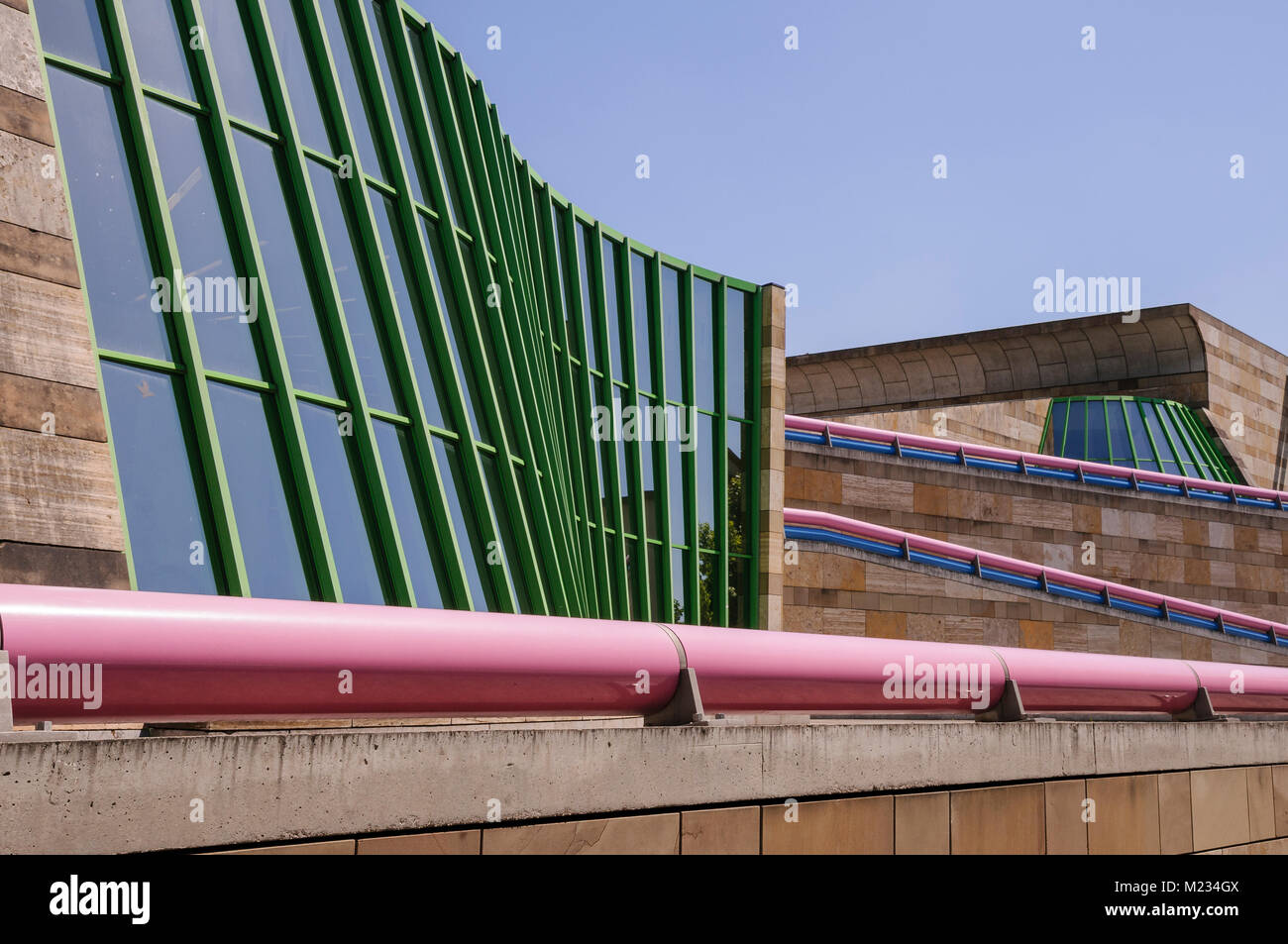 Staatsgalerie, Stuttgart, Baden-Württemberg, Deutschland, Europa Stock Photo