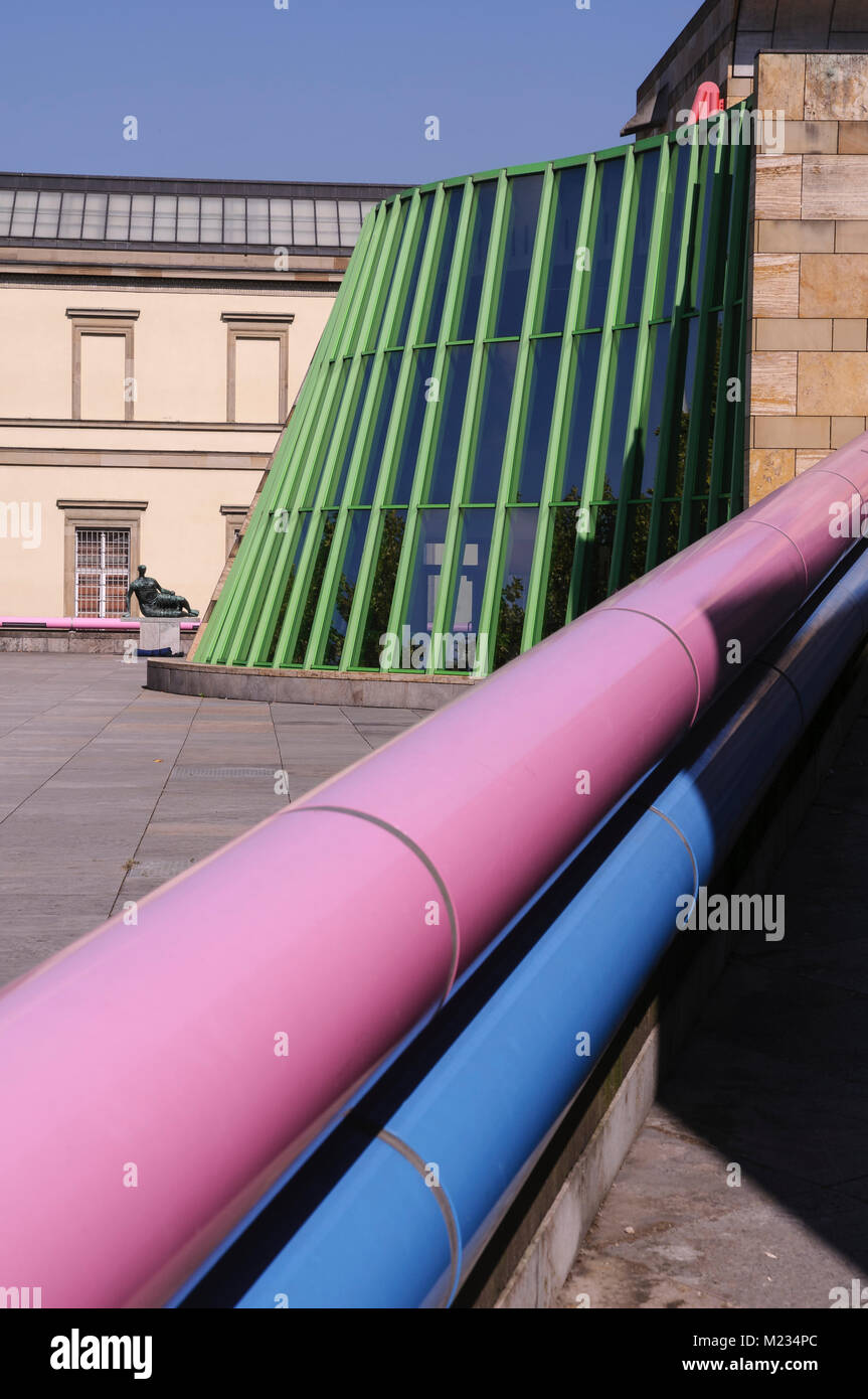 Staatsgalerie, Stuttgart, Baden-Württemberg, Deutschland, Europa Stock Photo