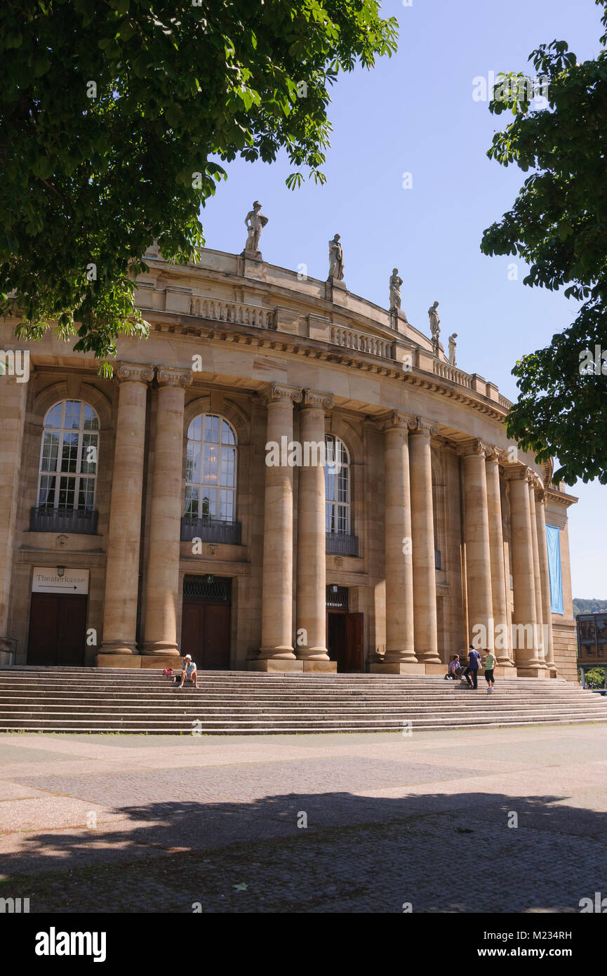 Staatstheater Stuttgart, Baden-Württemberg, Deutschland, Europa Stock Photo
