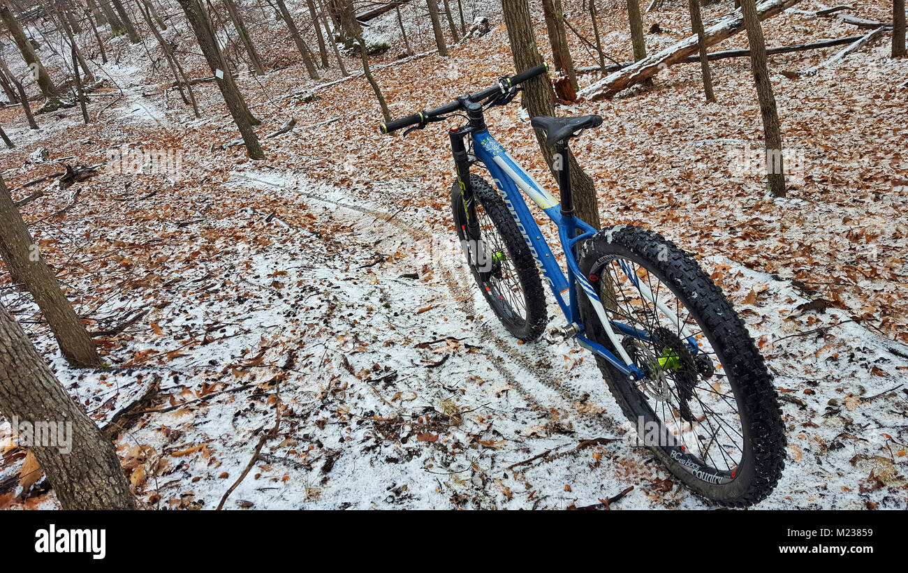 UNITED STATES Feb. 04, 2018 Rolling Ridge mountain bike and hiking trails in West Virginia