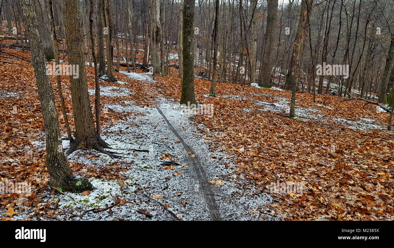 UNITED STATES Feb. 04, 2018 Rolling Ridge mountain bike and hiking trails in West Virginia