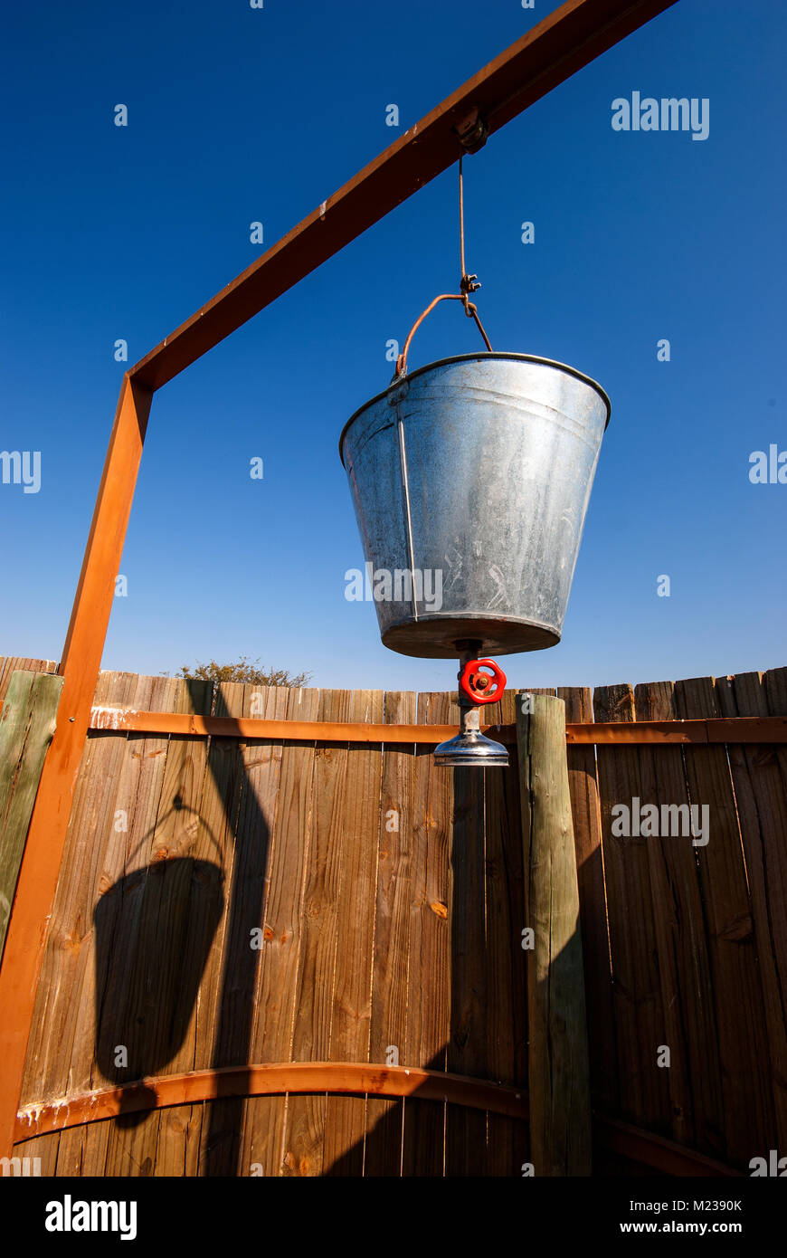 Bucket shower hi-res stock photography and images - Alamy