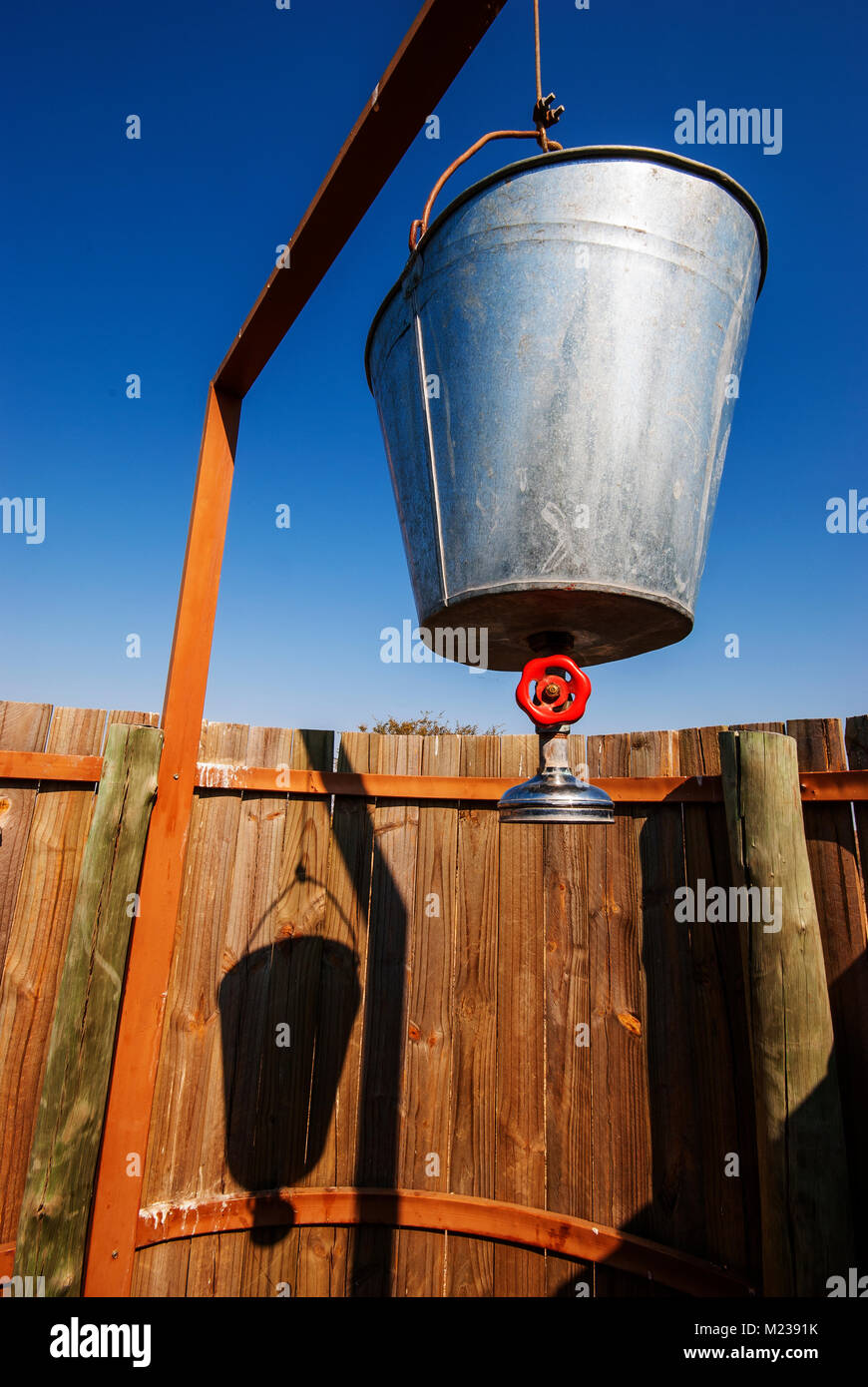 Bucket shower hi-res stock photography and images - Alamy