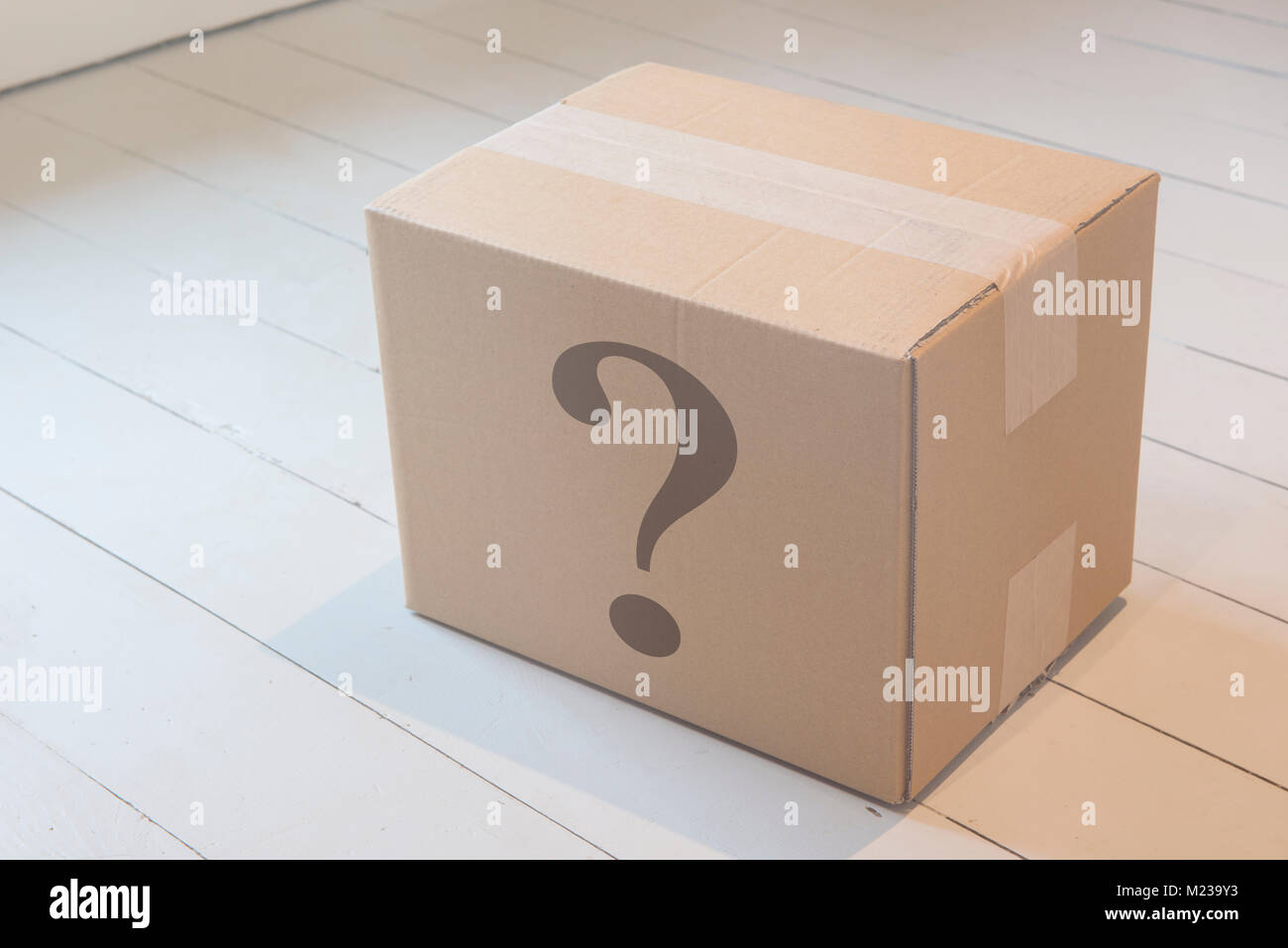 A mystery box Stock Photo