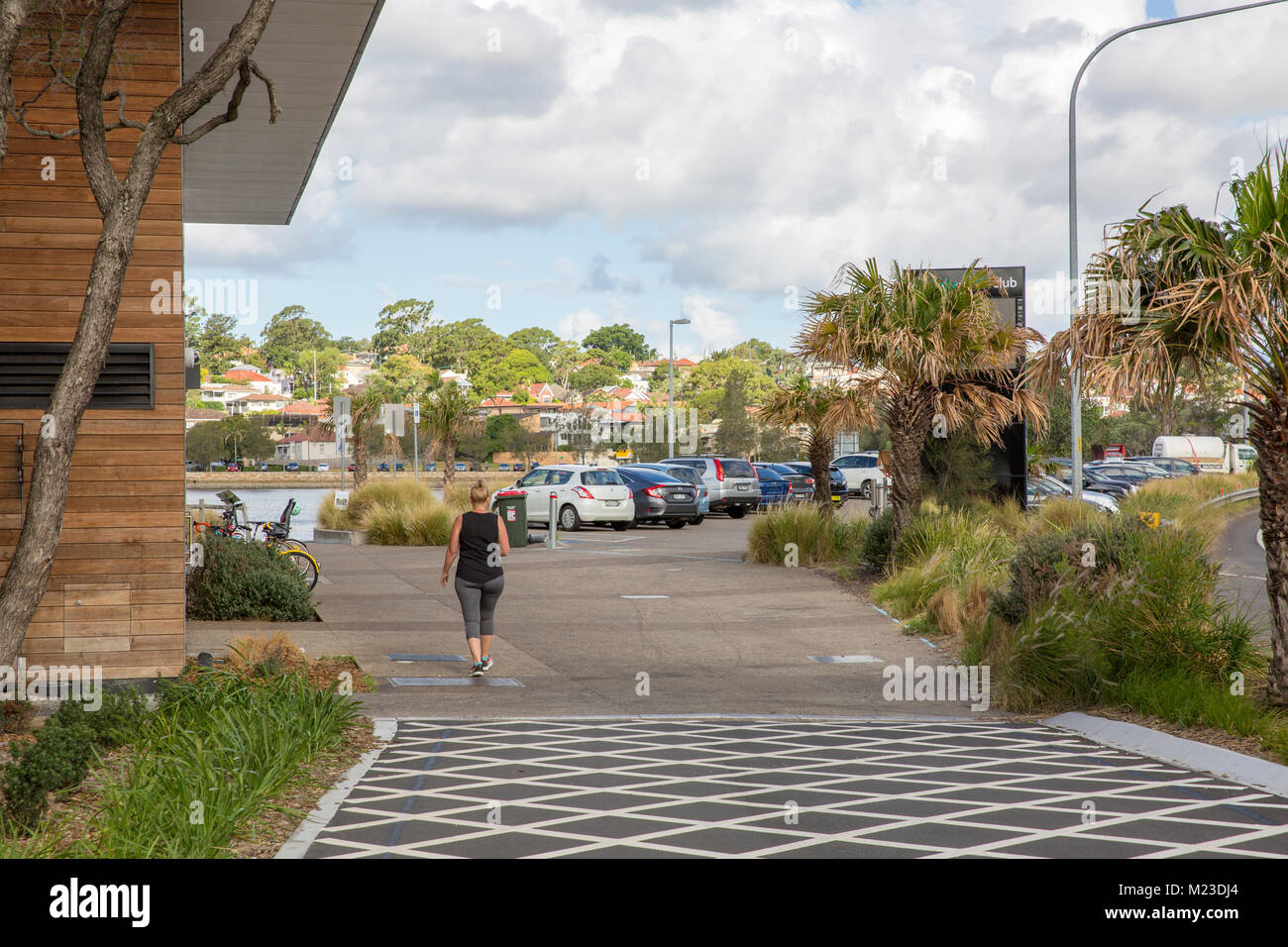 The UTS Haberfield Rowing club in Sydney on the banks of the Parramatta