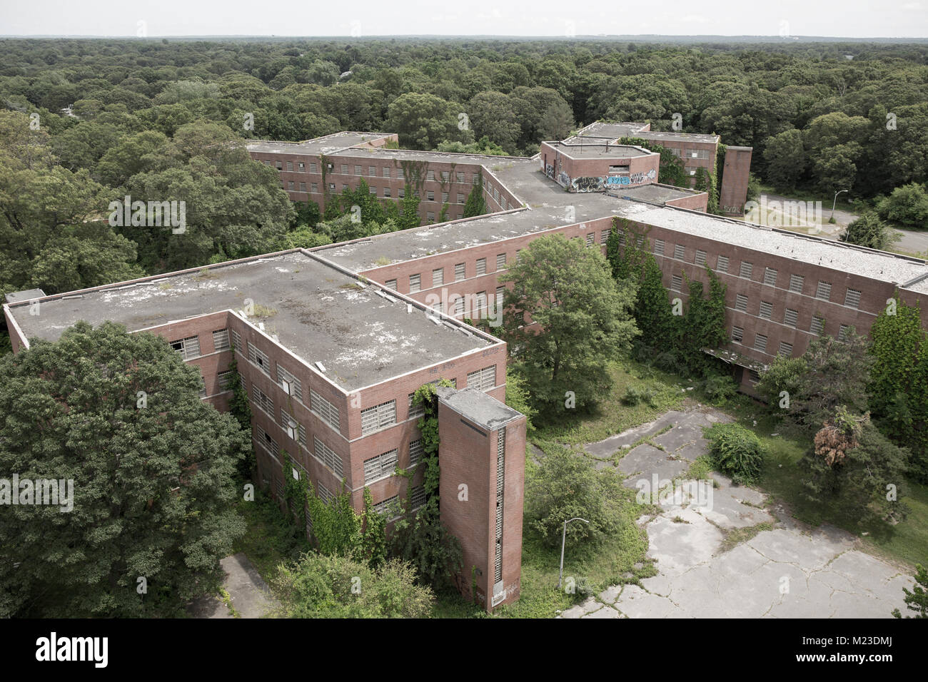 Kings Park Asylum. New York City. US Stock Photo Alamy