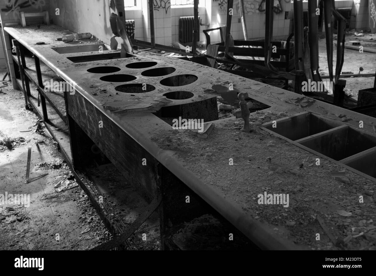 Kings Park Asylum. New York City. US Stock Photo Alamy