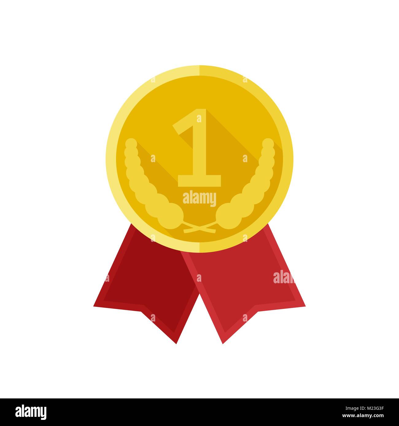 Award gold medal Stock Vector Image & Art - Alamy
