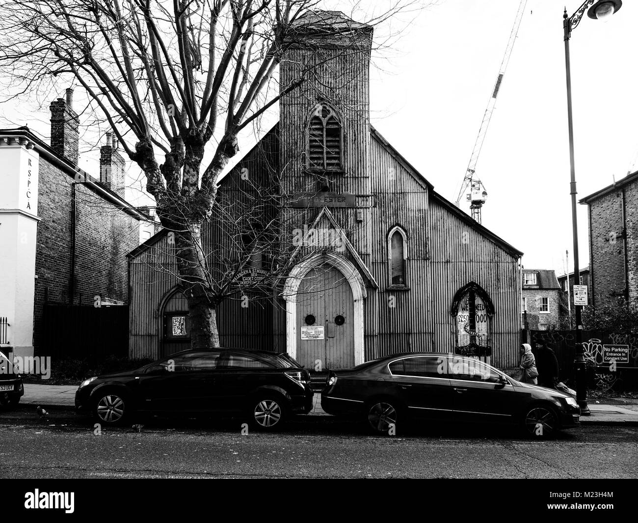 Tin tabernacle church Black and White Stock Photos & Images Alamy