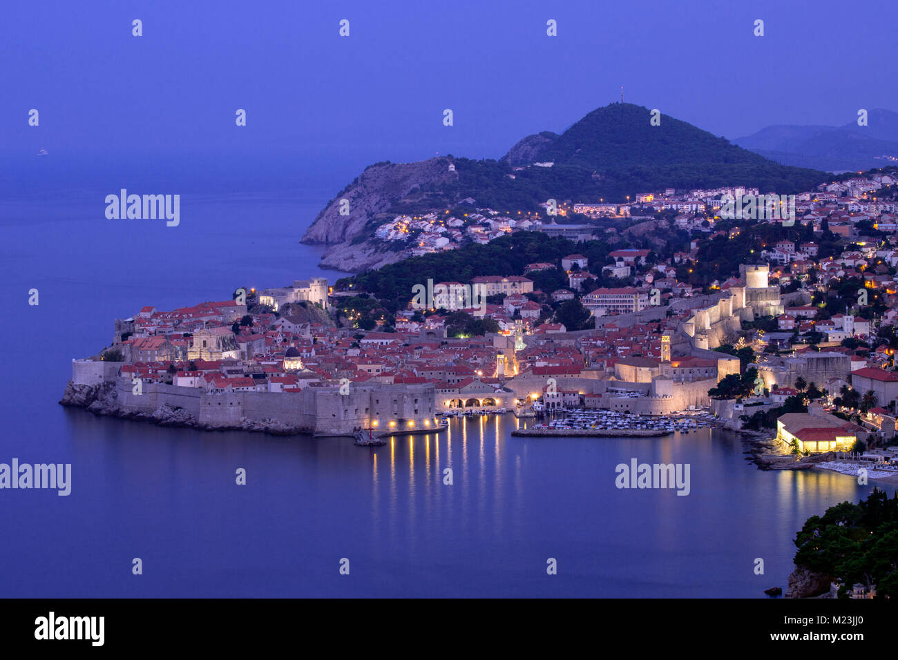 Dubrovnik Old Town, Croatia Stock Photo