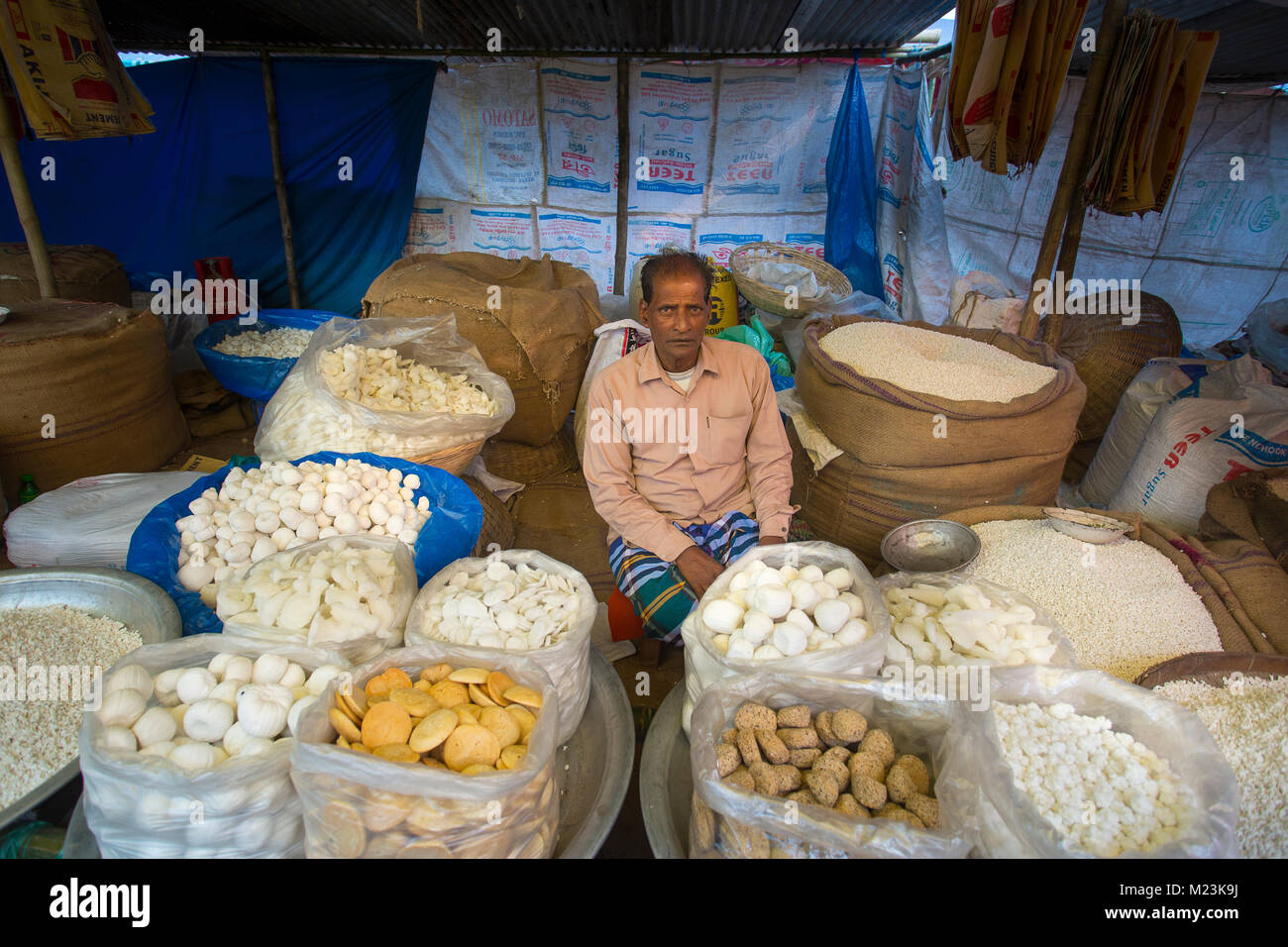 Nurullahpur Mela, On the occasion of village fair held at the Sunderipara area of Kusumhati union, Dohar,Dhaka, Bangladesh. Stock Photo