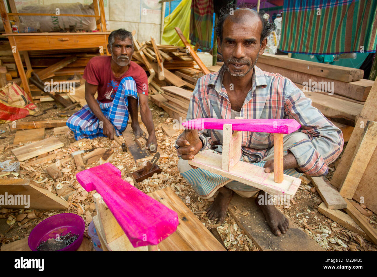 Nurullahpur Mela, On the occasion of village fair held at the Sunderipara area of Kusumhati union, Dohar,Dhaka, Bangladesh. Stock Photo