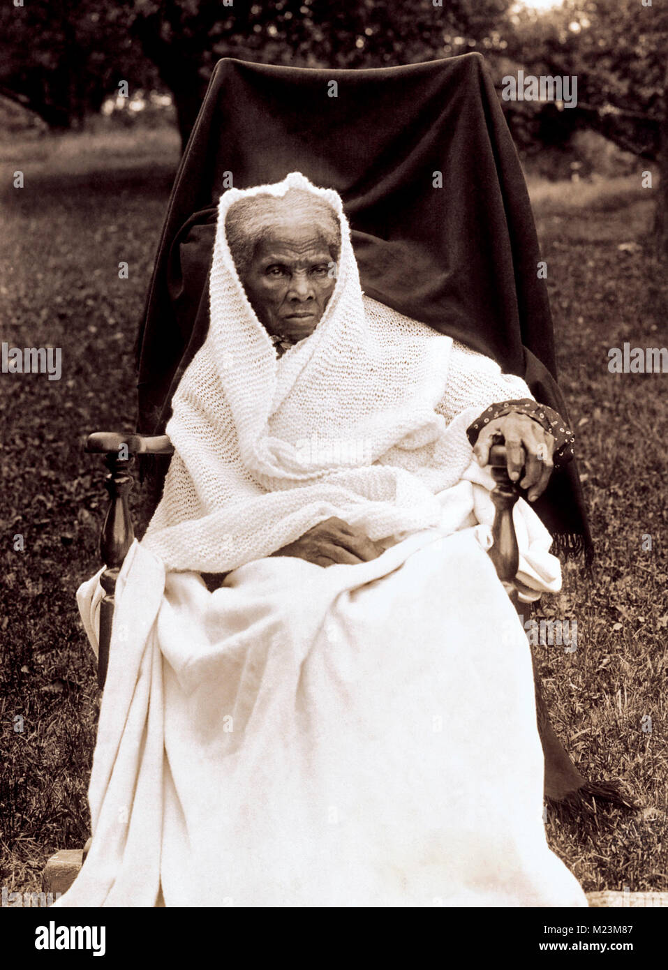 Harriet Tubman late in life, circa 1911 Stock Photo