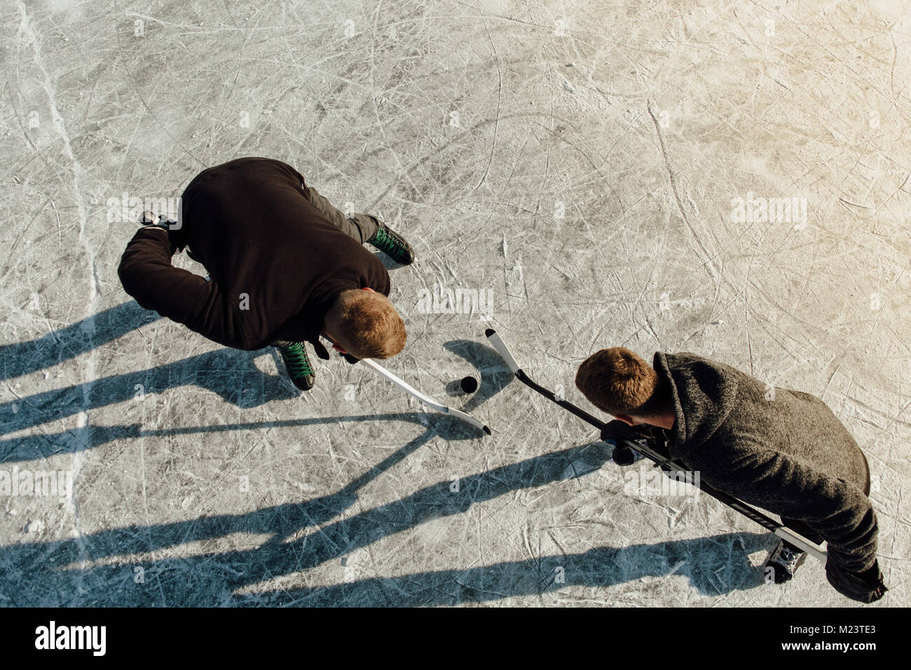 Ice hockey rink overhead hires stock photography and images Alamy
