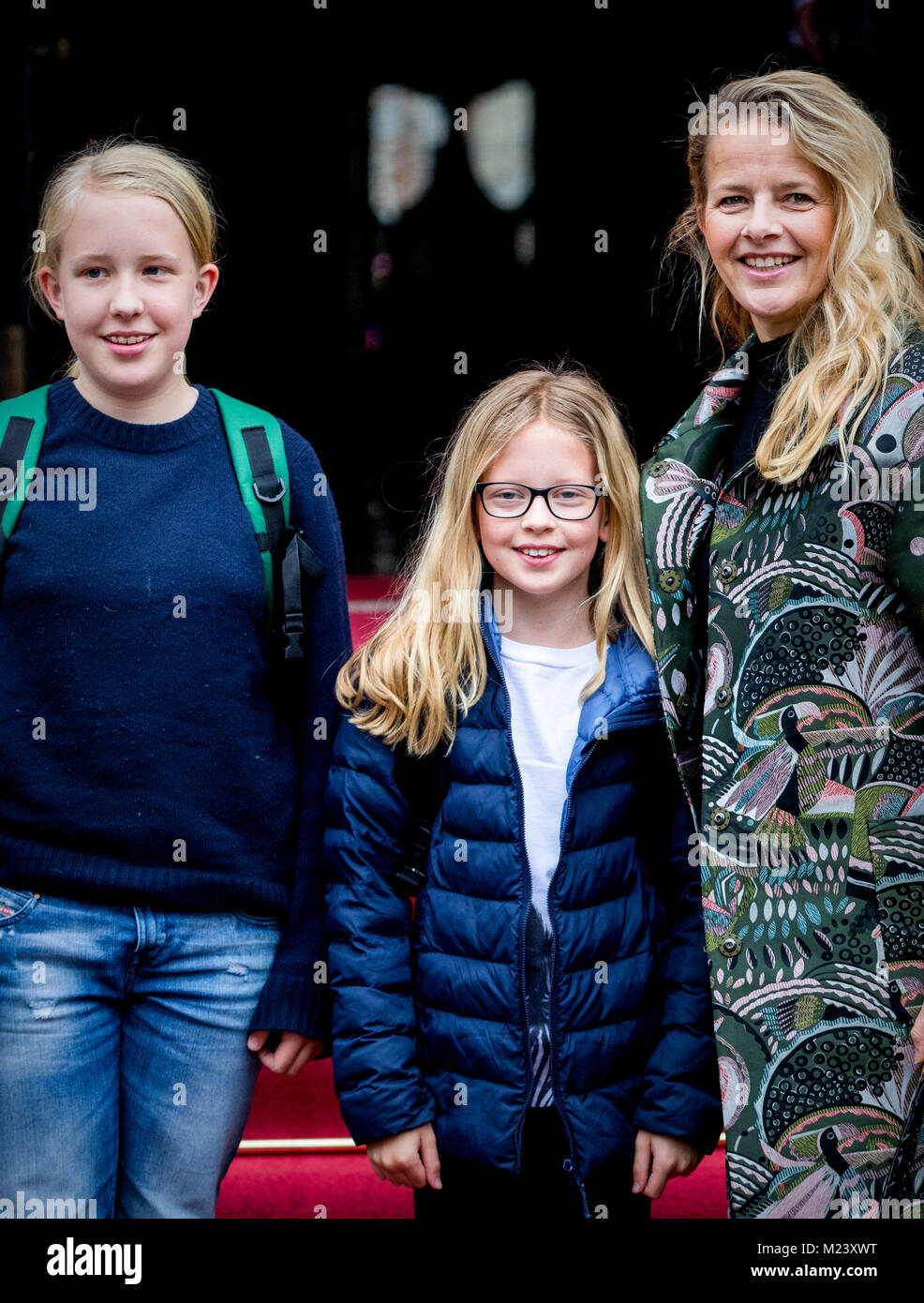 Amsterdam, The Netherlands. 3rd Feb, 2018. Princess Mabel and her Stock