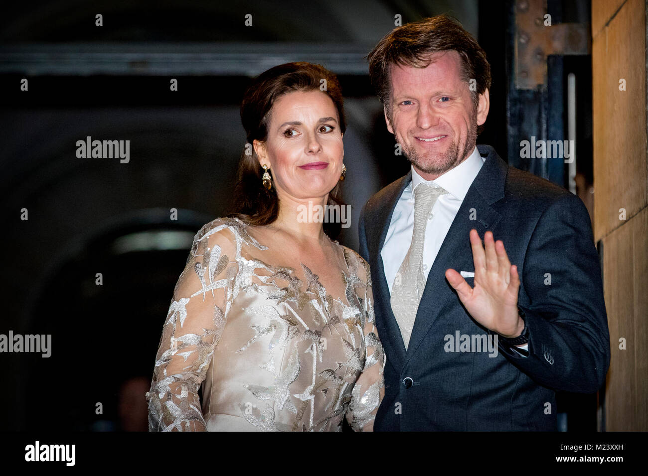 Amsterdam, The Netherlands. 3rd Feb, 2018. Prince Pieter-Christiaan and ...