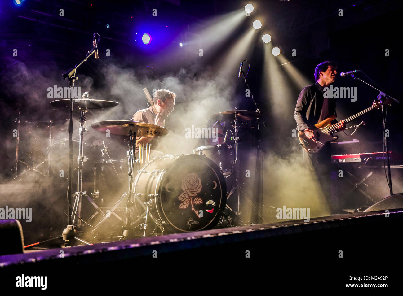 Bologna, Italy. 4th February, 2018. Nothing but thieves at Zona Roveri, Bologna. Open act The Excerts and Airways. Credit: LUIGI rizzo/Alamy Live News Stock Photo