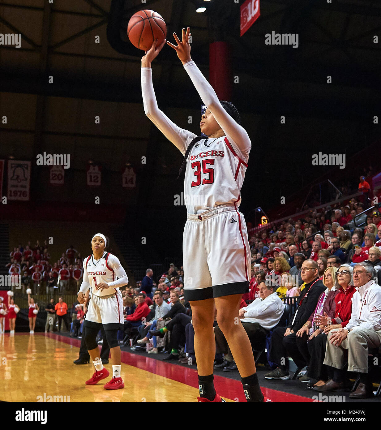 Piscataway, New Jersey, USA. 4th Feb, 2018. Rutgers Scarlet Knights