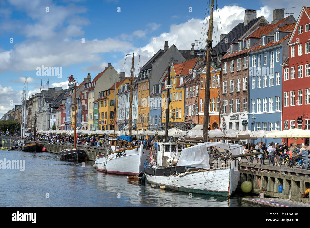 Nyhavn Copenhagen Denmark Stock Photo