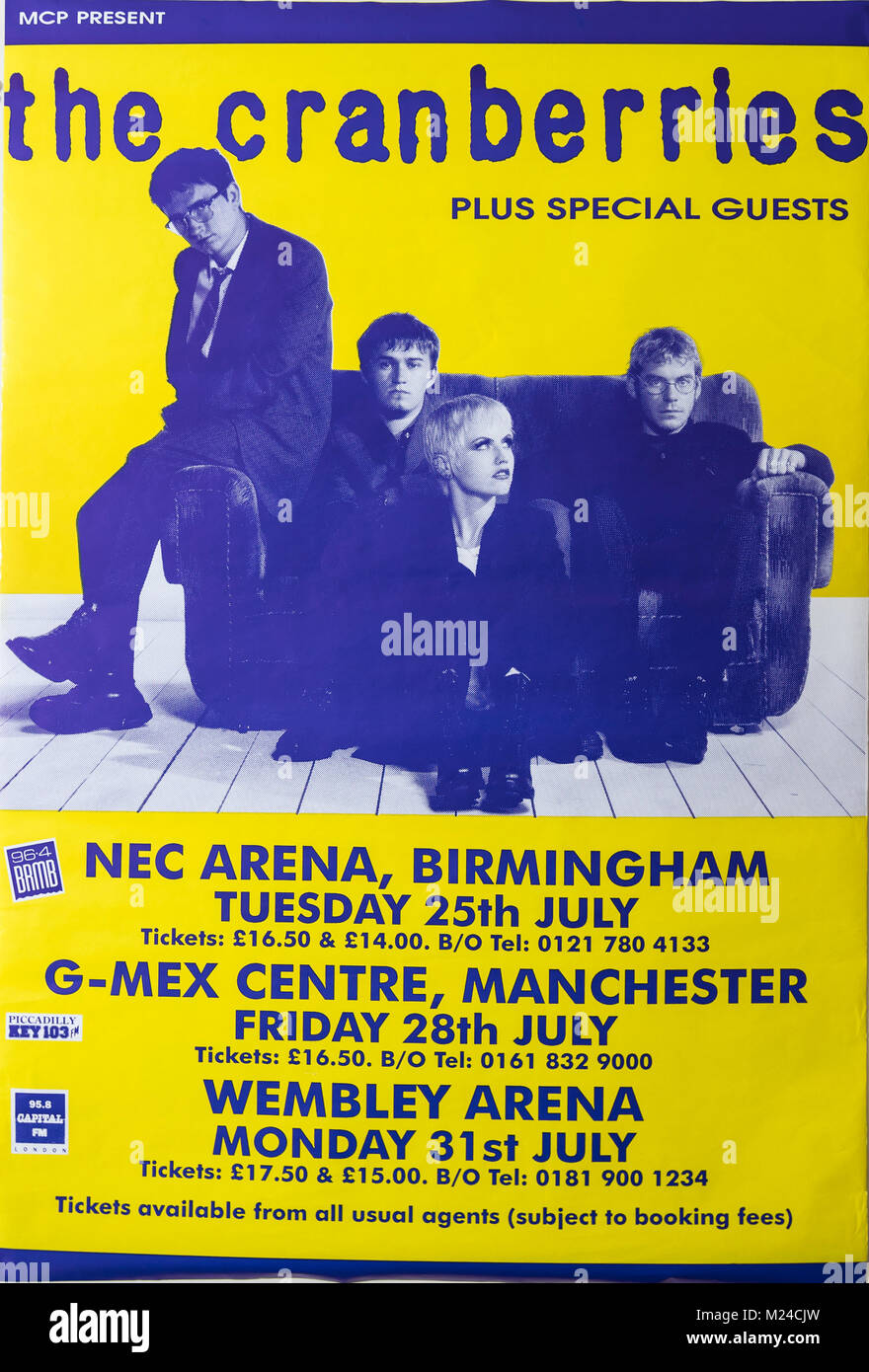 Wembley and birmingham in concert in 1995 hires stock photography and images Alamy